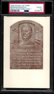 Morgan Bulkeley Hall of Fame Sepia Postcard 1939-43