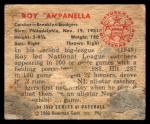 1950 Bowman Roy Campanella Brooklyn Dodgers Card
