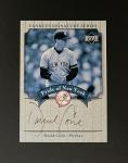 David Cone 2003 Yankees Signature Series Card