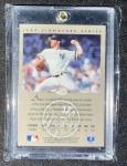 1996 Leaf Andy Pettitte Autographed Bronze Card