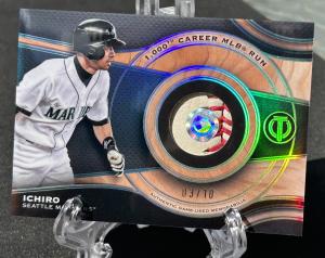 2025 Topps Tribute Ichiro Suzuki Milestone Relic
