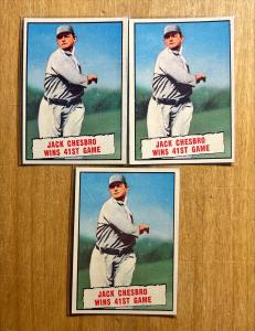 1961 Topps Jack Chesbro #407 NY Giants Cards