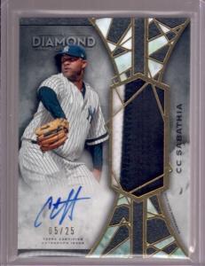 CC Sabathia 2022 Topps Diamond Icons Auto Patch