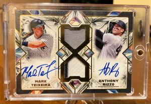 Teixeira & Rizzo Dual Auto /10 - 2025 Topps