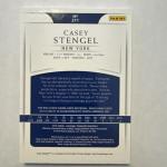 2019 National Treasures Casey Stengel Button Relic 2/2