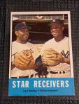 1963 Topps Earl Battey & Elston Howard Card