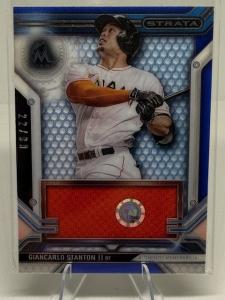 2016 Topps Strata Giancarlo Stanton Relic #/99