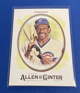 2017 Topps Allen & Ginter Andre Dawson Card