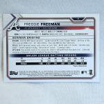 2021 Bowman Freddie Freeman Atlanta Braves Card