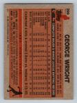George Wright 1983 Topps #299 Rookie Card