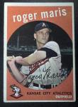 1959 Topps #202 Roger Maris Athletics Card