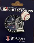 2025 Blue Jays vs Dodgers World Series Pin