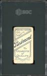 1909 T206 Christy Mathewson Portrait Card SGC