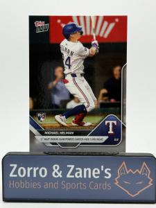 Michael Helman 2025 Topps Now Rookie Card