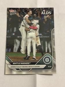 Seattle Mariners ALCS 2025 Topps NOW Card 854