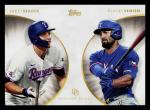 2022 Topps Dynamic Duals Corey Seager Marcus Semien