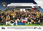 Milwaukee Brewers 2025 NLCS Topps NOW Card 859