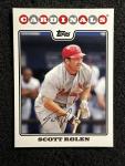 Scott Rolen #170 2008 Topps Baseball Card