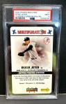Derek Jeter 2008 Multiplication Learning Card PSA 9