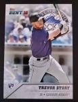 2016 Topps Bunt Trevor Story #59 RC Card