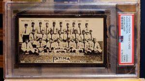 Walter Johnson 1913 T200 Fatima Sports Card