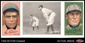 1912 T202 Hassan Fred Clarke Pirates Card