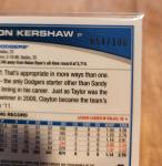 2013 Topps Chrome Clayton Kershaw Black Refractor
