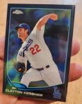 2013 Topps Chrome Clayton Kershaw Black Refractor