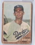 1962 Topps Sandy Koufax #5 Dodgers Card