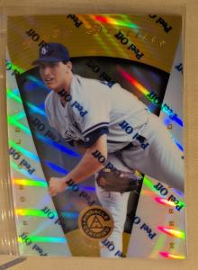 1997 Pinnacle Certified Andy Pettitte Mirror Gold Refractor