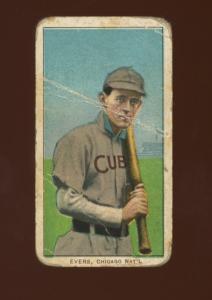 1909-11 T206 Johnny Evers Baseball Card