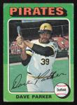 1975 Topps Dave Parker Pittsburgh Pirates Card