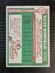 1976 Topps Dave Winfield #160 Auto Card