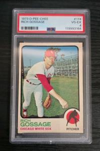 1973 O-Pee-Chee Rich Gossage PSA 4 Card