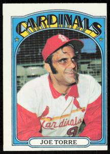 1972 Topps Joe Torre Card #500