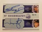 Ken Griffey Jr/Jason Giambi 2003 SP Authentic Card