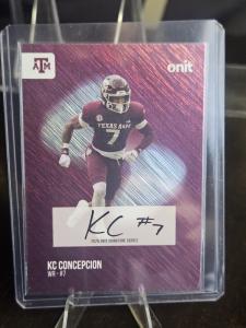 KC Concepcion 2025 Onit Athlete Auto #S-5