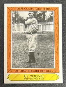 1985 Topps Cy Young All-Time Record Holder Card