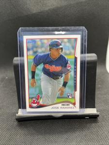 2014 Topps Jose Ramirez Rookie Card #424