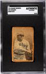 1910 Tris Speaker Orange Borders Baseball Card