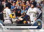 Milwaukee Brewers 97 Wins Record Card – 2025 Topps