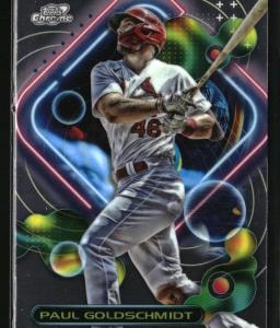 2023 Topps Cosmic Chrome Paul Goldschmidt Card