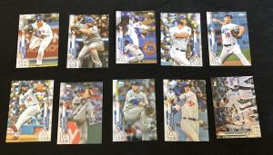 50 Los Angeles Dodgers Baseball Cards Bundle