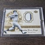 2000 Upper Deck Mickey Mantle Game Jersey Card