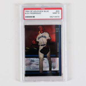 1994 Alex Rodriguez Rookie Card - PSA 9