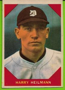1960 Fleer Error Card - Harry Heilmann/Eddie Collins