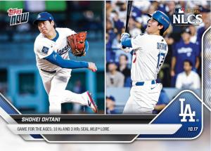 Shohei Ohtani #884 Topps NOW Card - NLCS