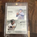 Legends Edition Shohei Ohtani & Hideki Matsui Card