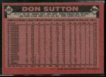 1986 Topps Don Sutton Baseball Card #335