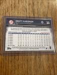 2015 Topps Chrome Brett Gardner Green Refractor #88